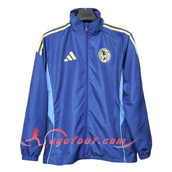 Coupe-Vent Club America Bleu/Jaune 2025/2026