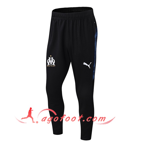 Pantalon Foot Marseille Noir 2025/2026