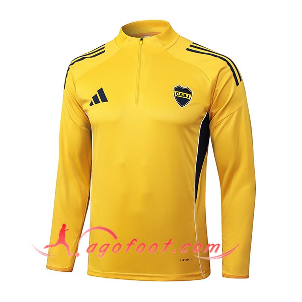 Sweatshirt Training Boca Juniors Jaune/Bleu 2025/2026