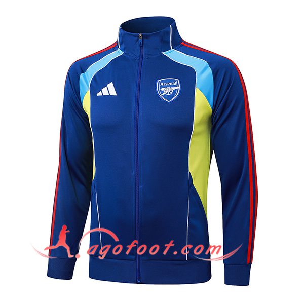 Veste Foot Arsenal Bleu/Jaune 2025/2026