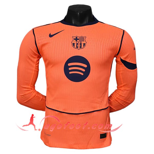 Maillot de Foot FC Barcelone Third Manches Longues 2025/2026
