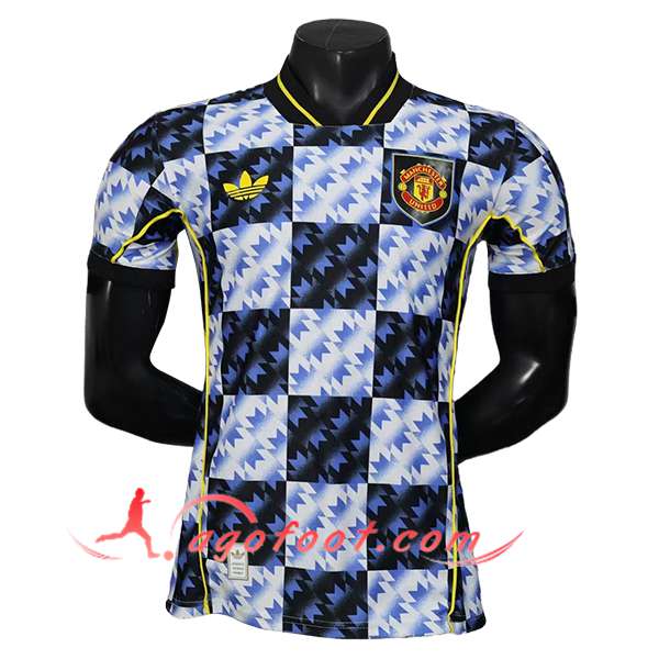 Maillot de Foot Manchester United Special Edition Bleu/Noir 2025/2026