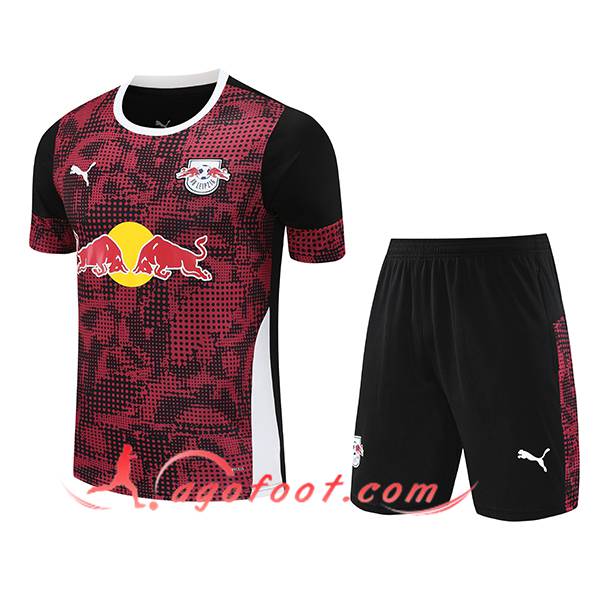 Ensemble Training T-Shirts New York Red Bulls Rouge/Noir/Blanc 2025/2026