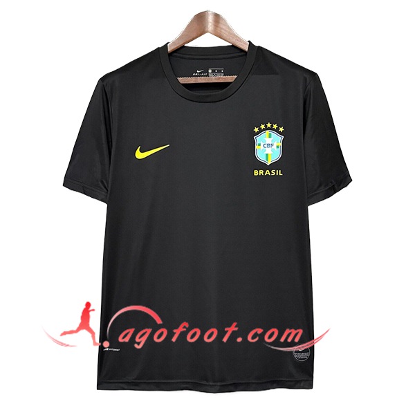 Training T-Shirts Brésil Noir 2025/2026