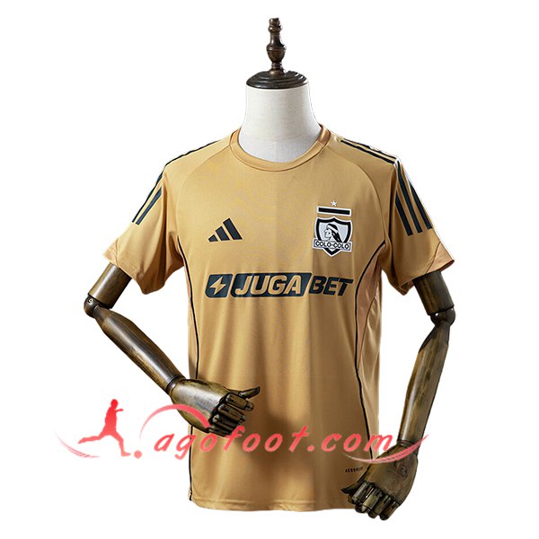 Training T-Shirts Colo-Colo Brun/Noir 2025/2026