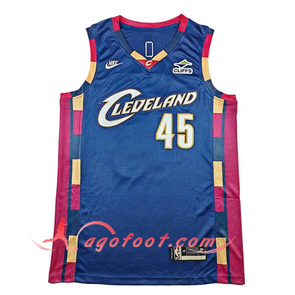Maillot Cleveland Cavaliers (MITCHELL #45) 2025/26 Bleu/Rouge