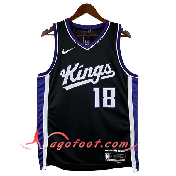 Maillot Sacramento Kings (WESTBROOK #18) 2025/26 Noir/Blanc/Pourpre