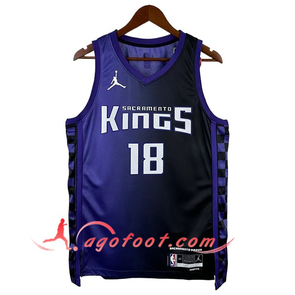 Maillot Sacramento Kings (WESTBROOK #18) 2025/26 Pourpre/Noir