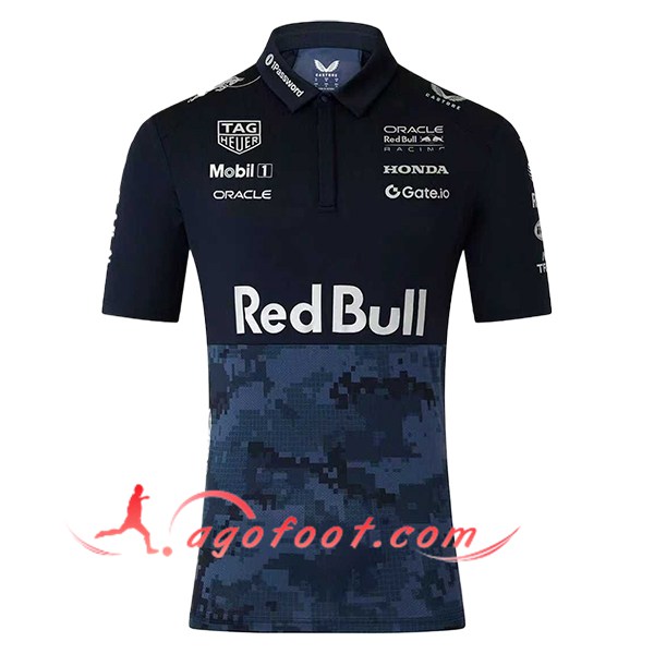 Polo F1 RedBull Racing Team Noir/Bleu 2025