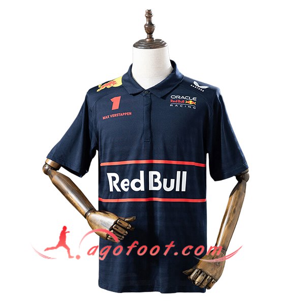 Polo F1 Scuderia Ferrari Team Bleu Foncé 2025