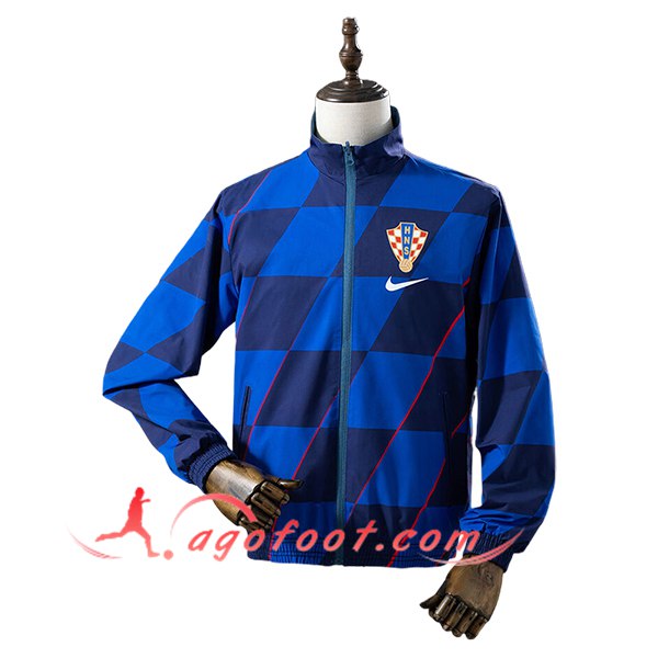 Coupe-Vent Croatie Bleu 2025/2026