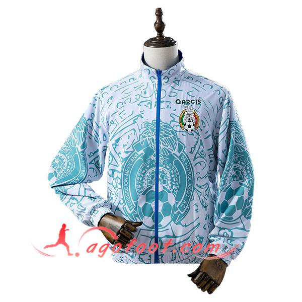 Coupe-Vent Mexique Blanc/Vert 2025/2026