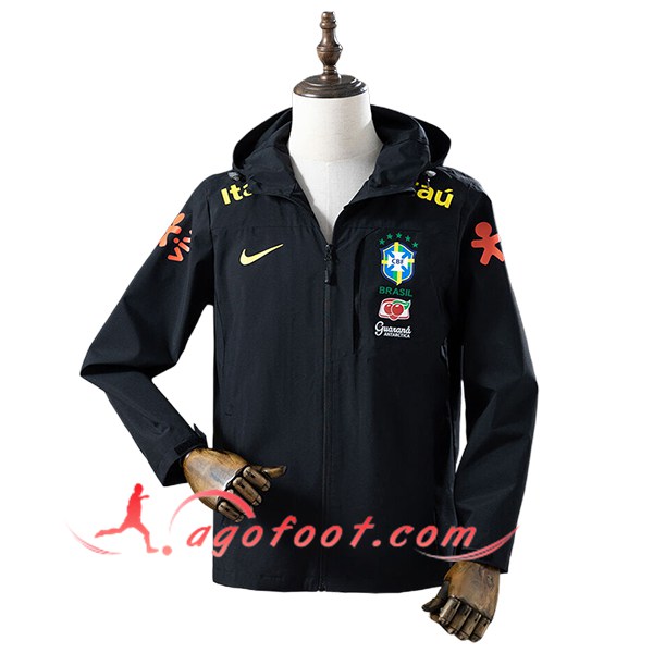 Coupe-Vent Brésil Noir 2025/2026