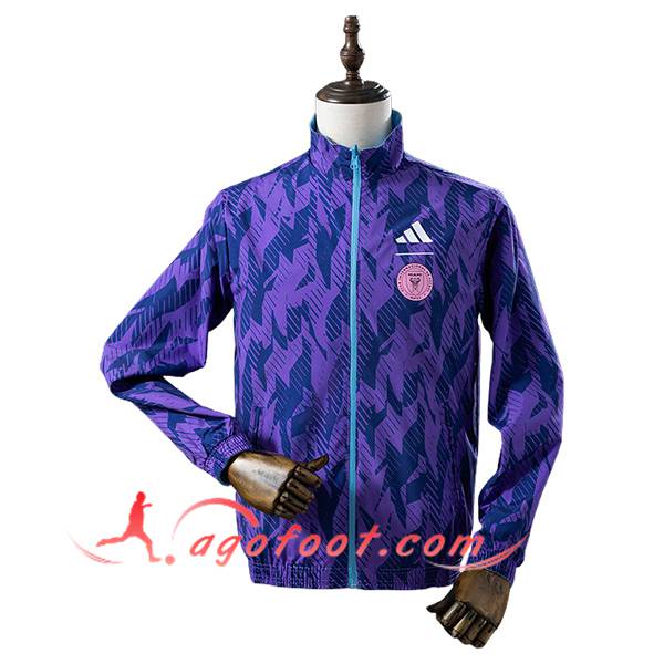 Coupe-Vent Inter Miami CF Pourpre 2025/2026