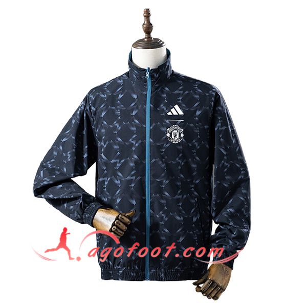 Coupe-Vent Manchester United Noir 2025/2026