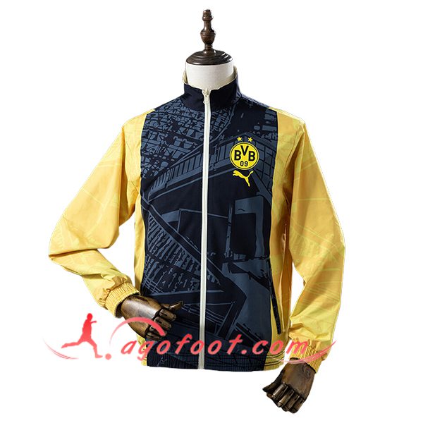 Coupe-Vent Dortmund Jaune/Noir 2025/2026