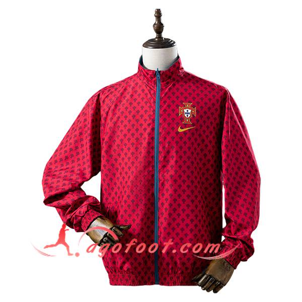 Coupe-Vent Portugal Rouge 2025/2026