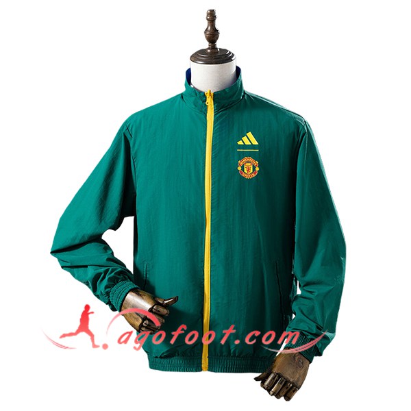 Coupe-Vent Manchester United Vert 2025/2026