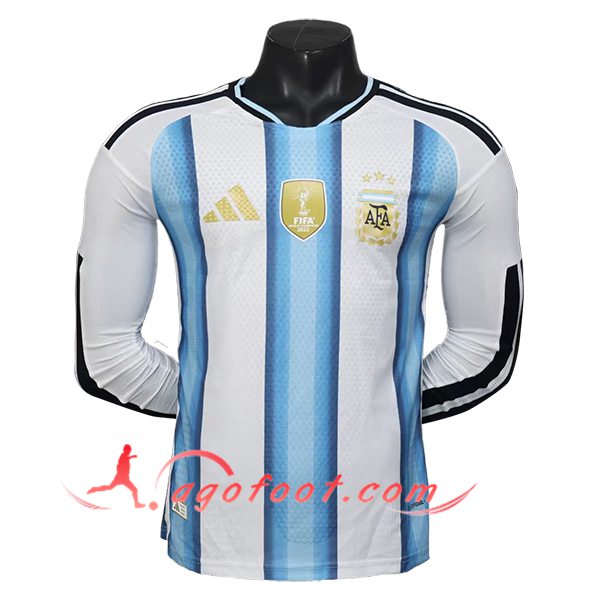 Nouveau Maillot Equipe Foot Argentine Domicile Manches Longues 2026/2027