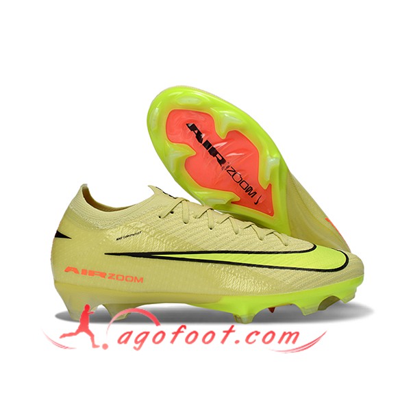 Nike Chaussures de Foot AIR Zoom Mercurial Vapor 16 Elite XXV FG Vert