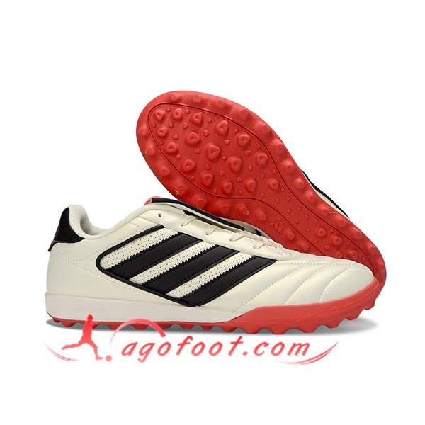 Copa Chaussures de Foot GLORO II TF Beige/Noir/Rouge