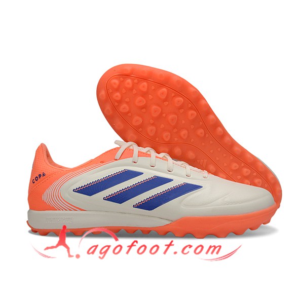 Copa Chaussures de Foot GLORO II TF Beige/Orange/Bleu