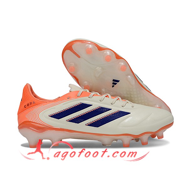 Copa Chaussures de Foot PURE III ELITE FG Beige/Orange/Bleu
