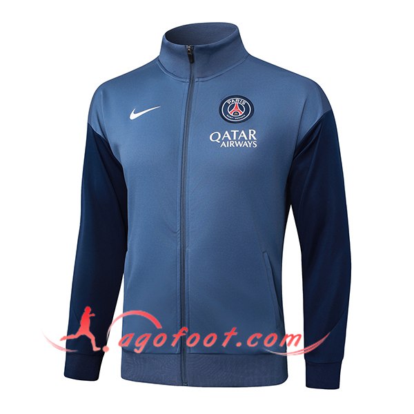 Veste Foot PSG Gris 2025/2026