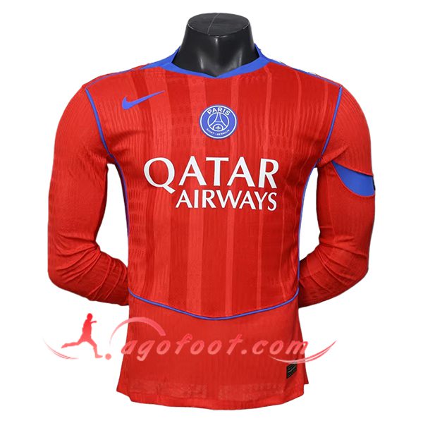 Nouveau Maillot de Foot PSG Third Manches Longues 2025/2026