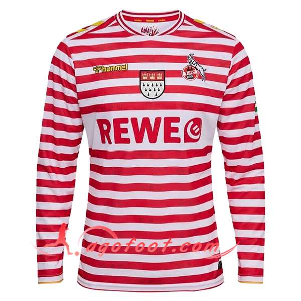 Maillot de Foot FC Koln Manches Longues Special Edition Rouge 2025/2026