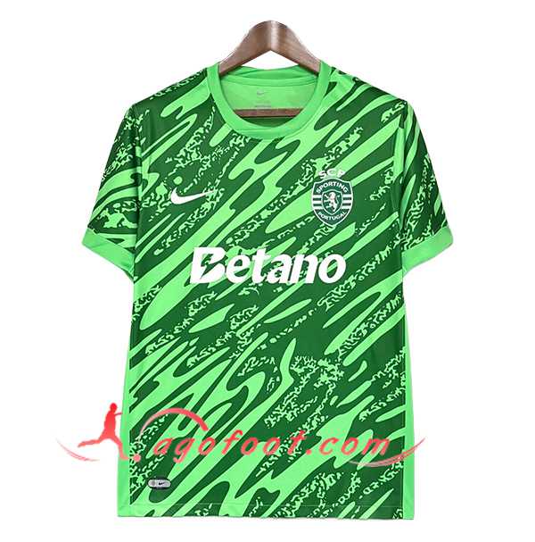 Maillot de Foot Sporting Gardien De But Vert 2025/2026