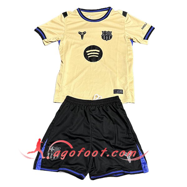 Maillot de Foot Barcelone Enfant Exterieur 2025/2026