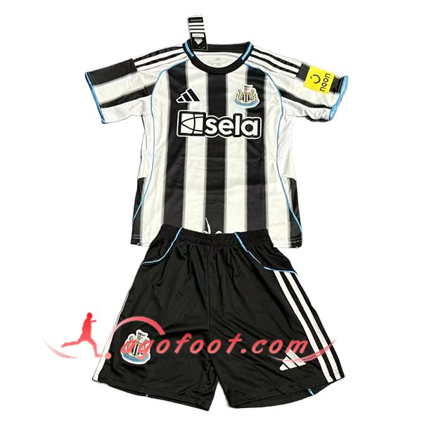 Maillot de Foot Newcastle United Enfant Domicile 2025/2026