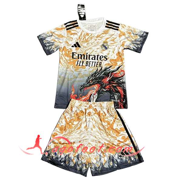 Maillot de Foot Real Madrid Enfant Special Edition Orange 2025/2026