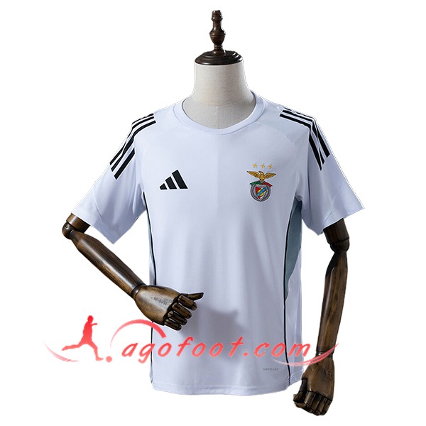 Training T-Shirts S.L.Benfica Blanc/Noir 2025/2026