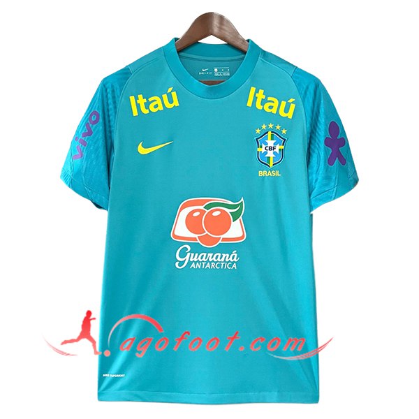 Training T-Shirts Brésil Vert/Noir 2025/2026