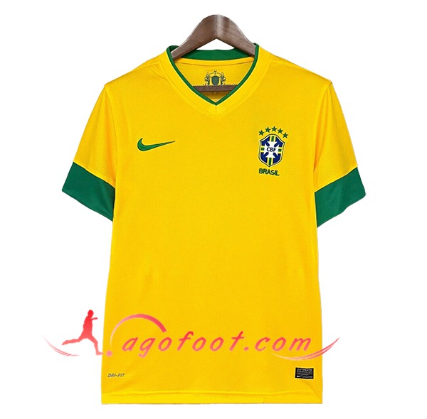 Maillot de Foot Bresil Retro Domicile 2012