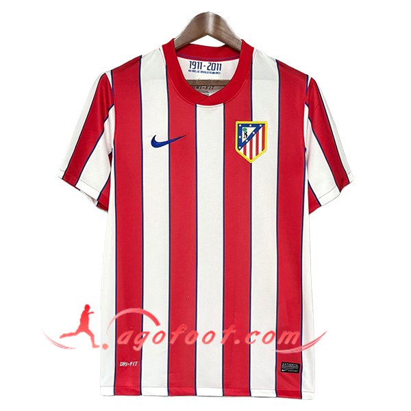 Maillot de Foot Atletico Madrid Retro Domicile 2011/2012