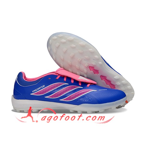 Adidas Chaussures de Foot PREDATOR LEAGUE FT TURF Bleu/Pourpre