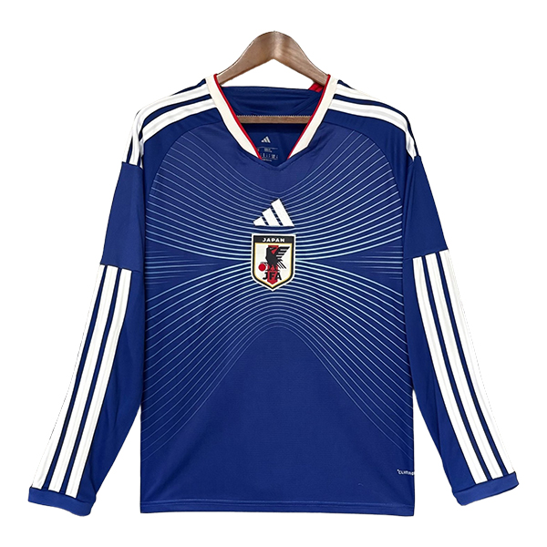 Maillot Equipe Foot Japon Domicile Manches Longues Coupe Du Monde 2026