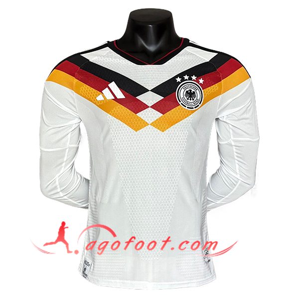 Maillot Equipe Foot Allemagne Domicile Manches Longues Coupe Du Monde 2026