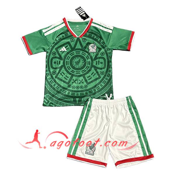 Maillot Equipe Foot Mexique Enfant Domicile Coupe Du Monde 2026