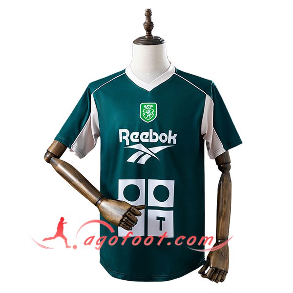 Training T-Shirts Sporting Lisbon Vert/Blanc 2025/2026