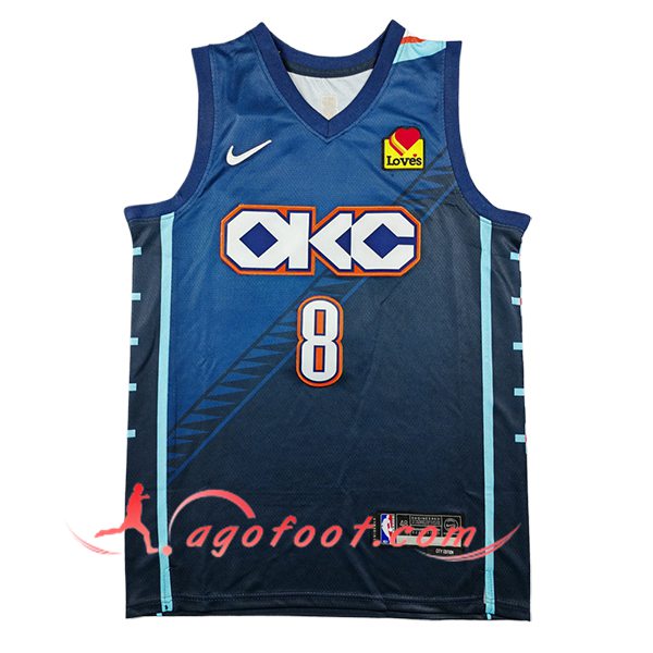 Maillot Oklahoma City Thunder (WILLIAMS #8) 2025/26 Bleu