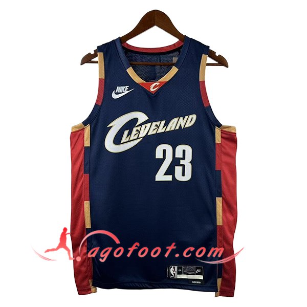 Maillot Cleveland Cavaliers (JAMES #23) 2025/26 Bleu/Rouge