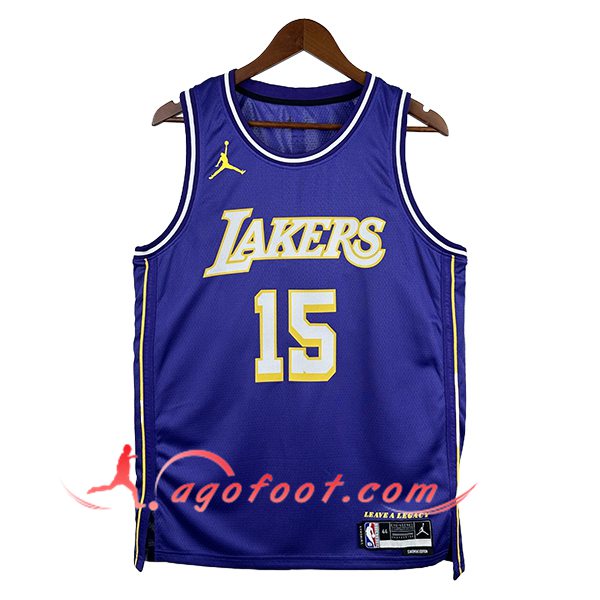 Maillot Los Angeles Lakers (REAVES #15) 2025/26 Pourpre