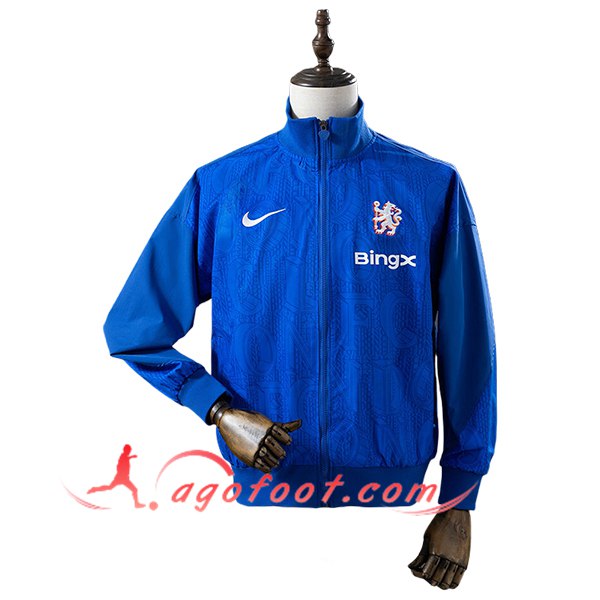 Coupe-Vent FC Chelsea Bleu 2025/2026 -02