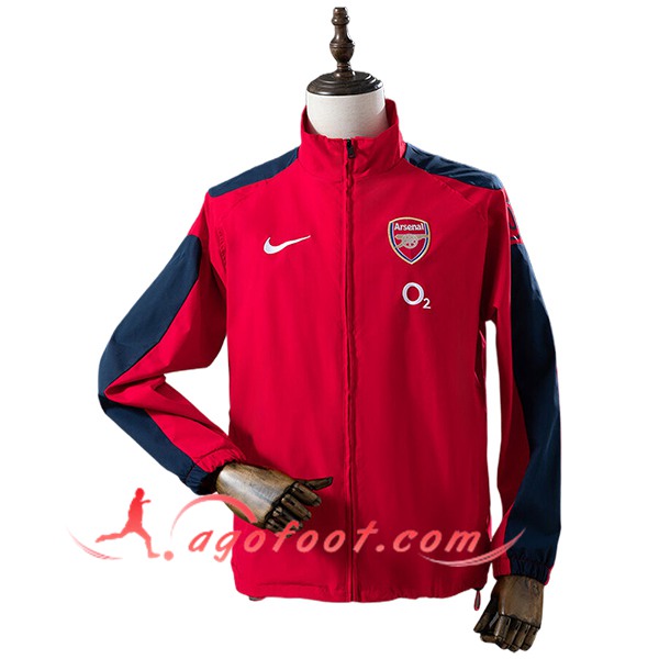Coupe-Vent Arsenal Rouge/Bleu 2025/2026