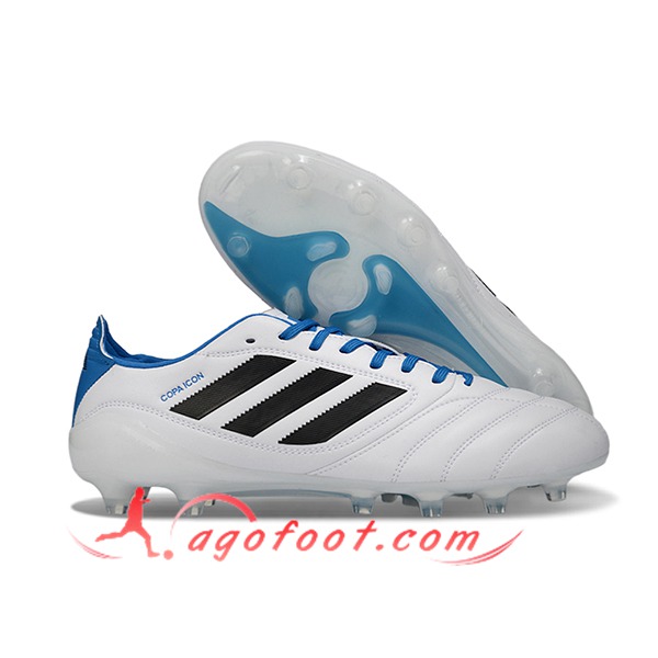 Copa Chaussures de Foot ICON II FG/AG Blanc/Noir/Bleu
