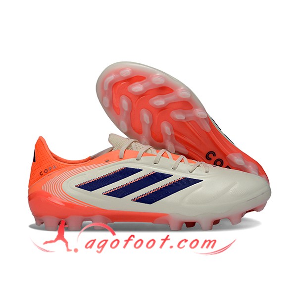 Copa Chaussures de Foot PURE III ELITE Beige/Orange/Bleu